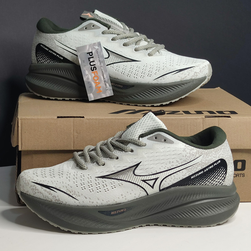 کفش میزانو استرو پلاس Mizuno Astro Plus Grey Green Black Army