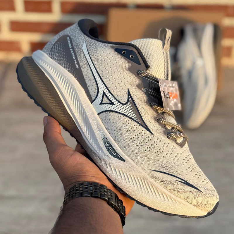 کفش میزانو استرو پلاس Mizuno Astro Plus Off White Brown