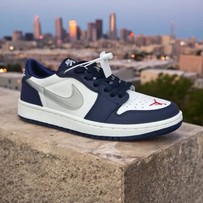 نایک ایر جردن وان Jordan 1 Low SB Midnight Navy