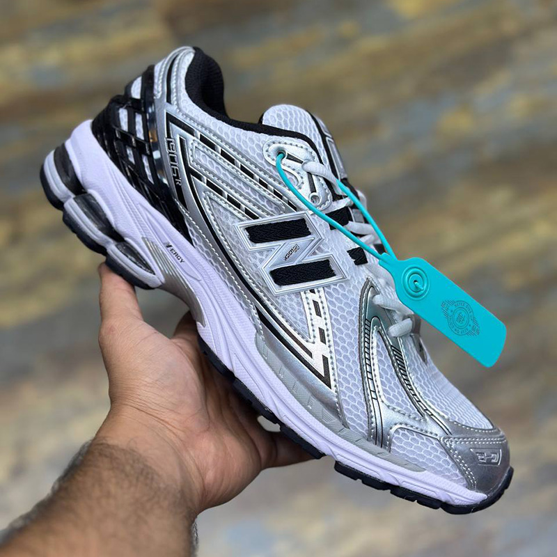 نیوبالانس New Balance 1906R Silver Black نقره‌ای مشکی