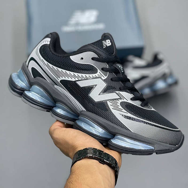 کفش نیوبالانس مشکی نقره‌ای New Balance Abzorb 2000 Black Grey