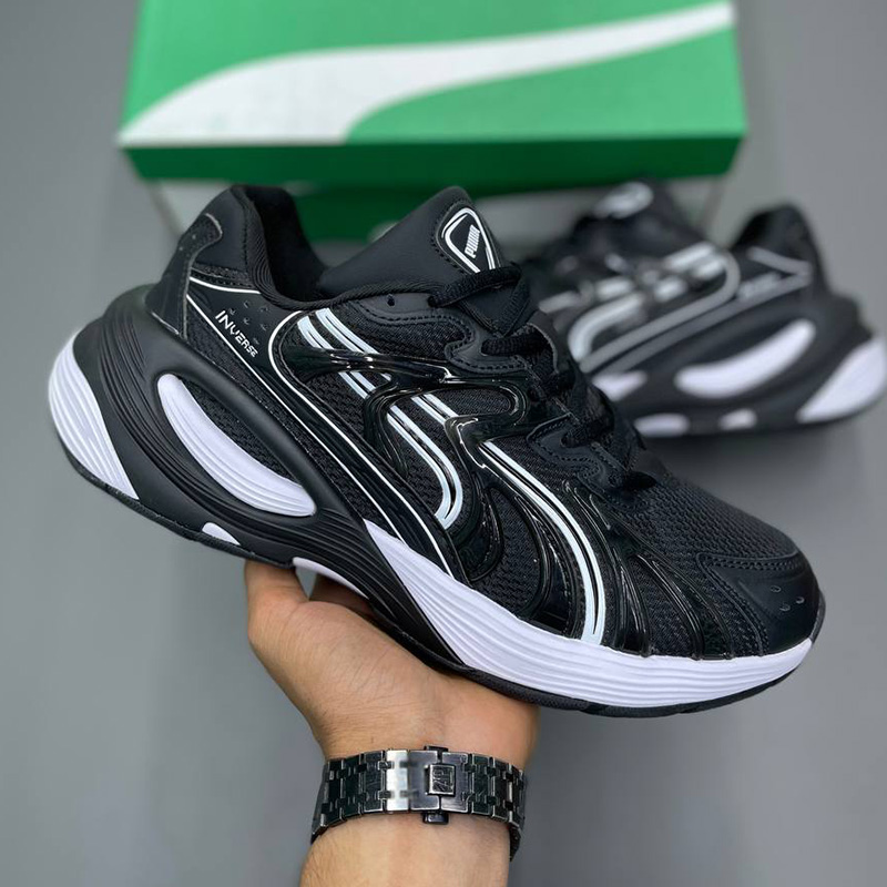 پوما اینورس مشکی سفید PUMA Inverse Black/White