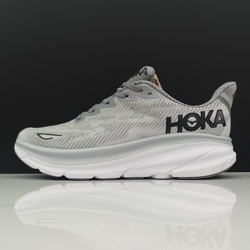هوکا کلیفتون 9 خاکستری Hoka Clifton 9 Harbor Mist