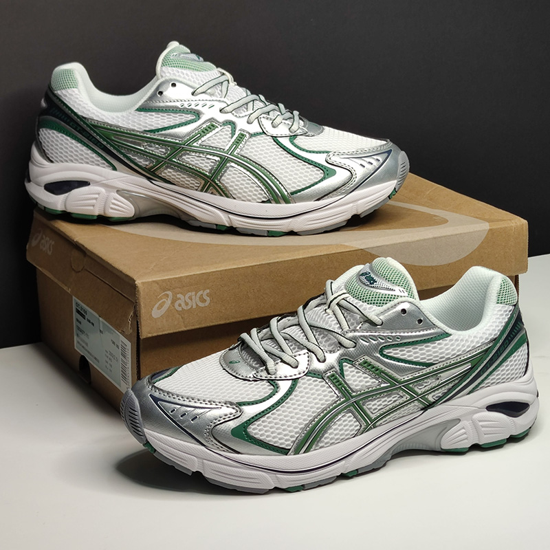 کفش اسیکس سبز سفید سیلور ASICS GT-2160 White Shamrock Green