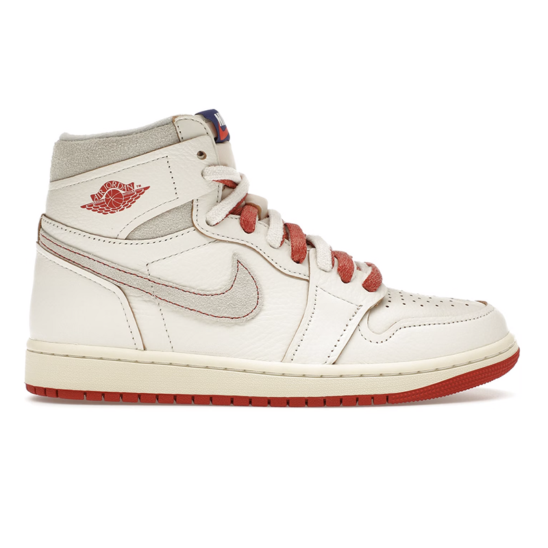 جردن وان ریر ایر سیل سینابار Jordan 1 Retro High Rare Air Sail Cinnabar