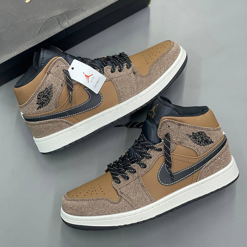 جردن وان دارک چاکلت Jordan 1 Mid SE Dark Chocolate