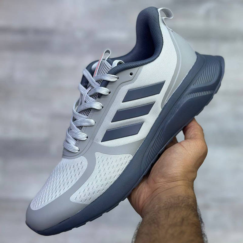 آدیداس کلود فوم طوسی روشن و تیره Adidas Cloudfoam مردانه