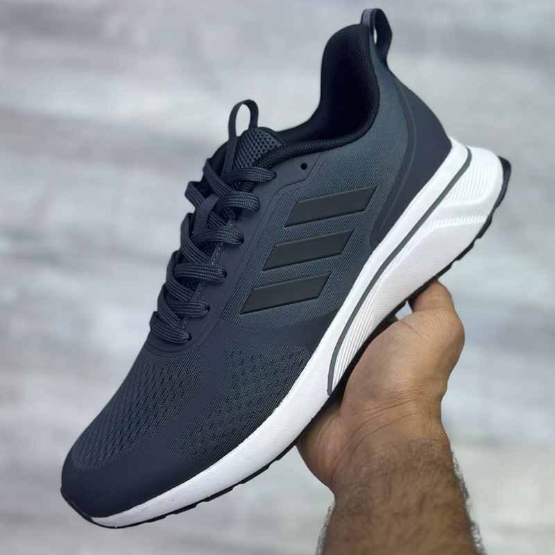 آدیداس کلود فوم طوسی تیره Adidas Cloudfoam Dark Gray مردانه