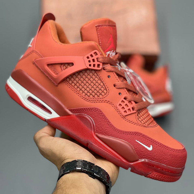 جردن ۴ نایجل سیلوستر بریک بای بریک Air Jordan 4 Retro OG SP Nigel Sylvester Brick by Brick