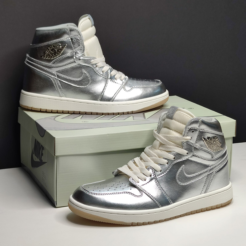 جردن وان های کروم Jordan 1 Retro High OG Chrome