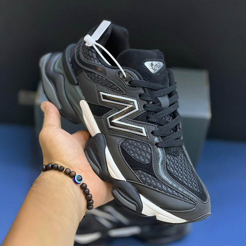 کفش نیوبالانس 9060 بلک سیلور New Balance 9060 Shoe Palace Black Silver