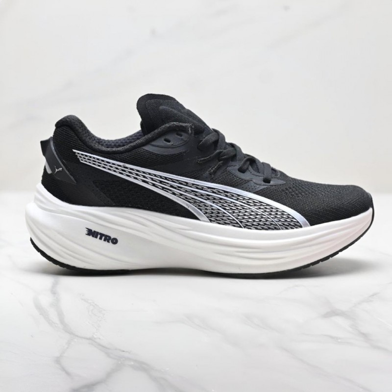 پوما دیویت نیترو 3 مشکی سفید Puma Deviate Nitro 3 Black White
