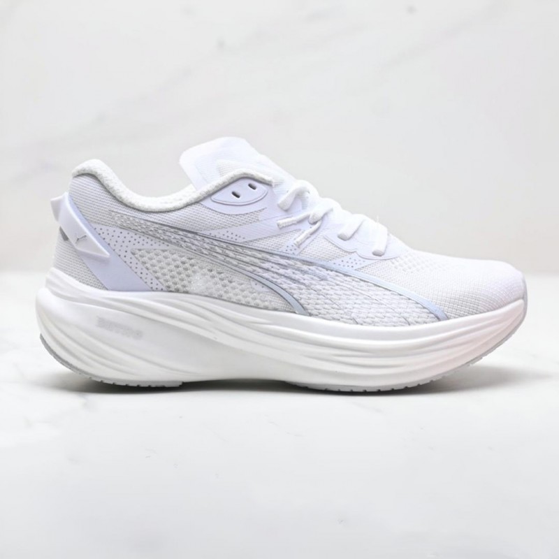 پوما دیویت نیترو 3 سفید Puma Deviate Nitro 3 White Feather Grey