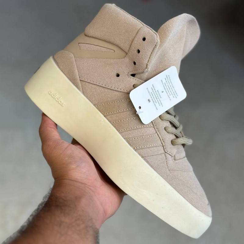 کفش آدیداس فیر آف گاد خاکی adidas Fear of God Athletics ’86 Hi Clay