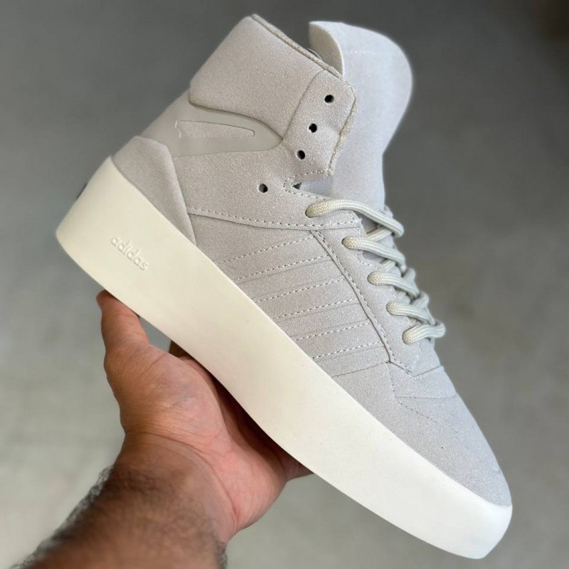 کفش آدیداس فیر آف گاد طوسی روشن adidas Fear of God Athletics ’86 Hi