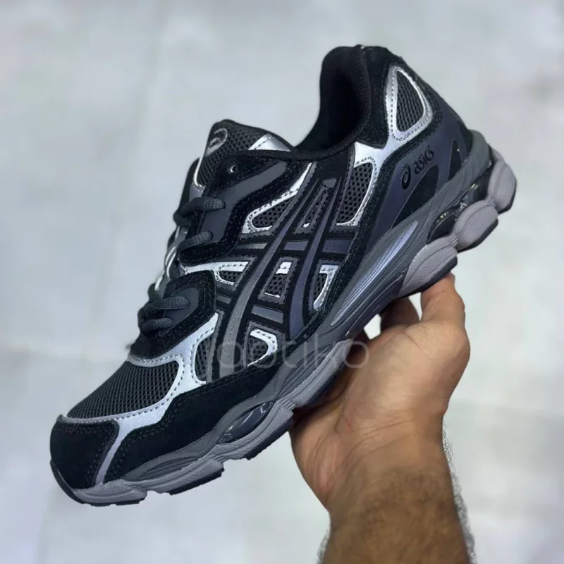 کفش اسیکس ژل ان وای سی مشکی خاکستری گرافیت ASICS Gel-NYC Graphite Grey Black