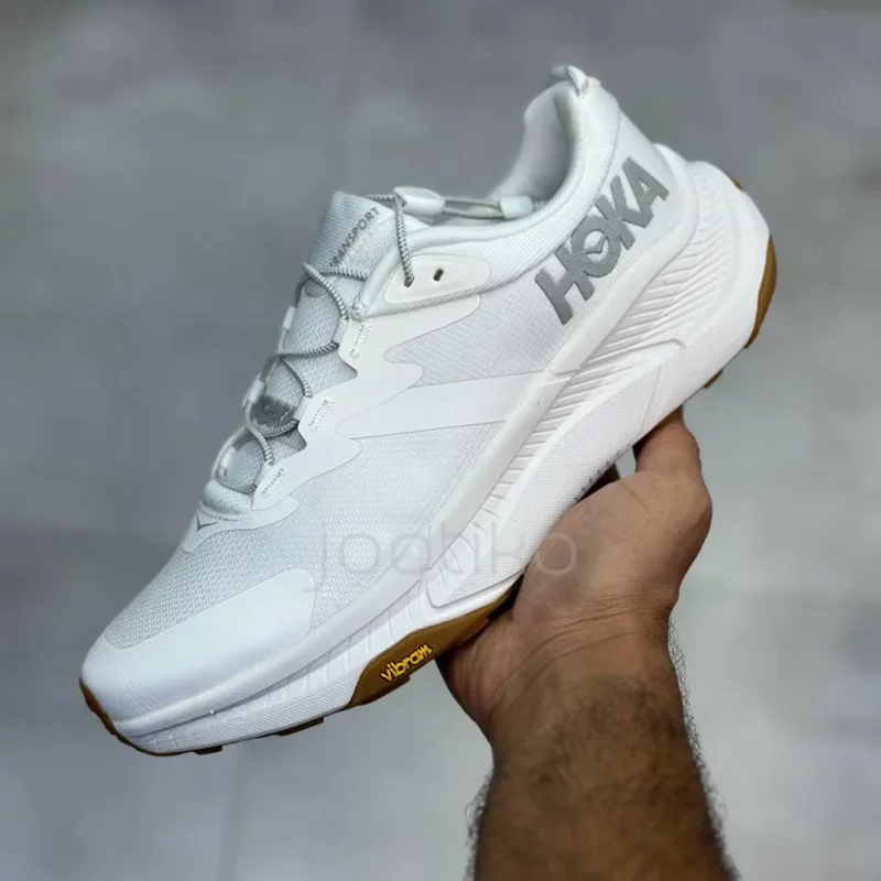 کفش هوکا ترنسپورت سفید Hoka Transport White Gum