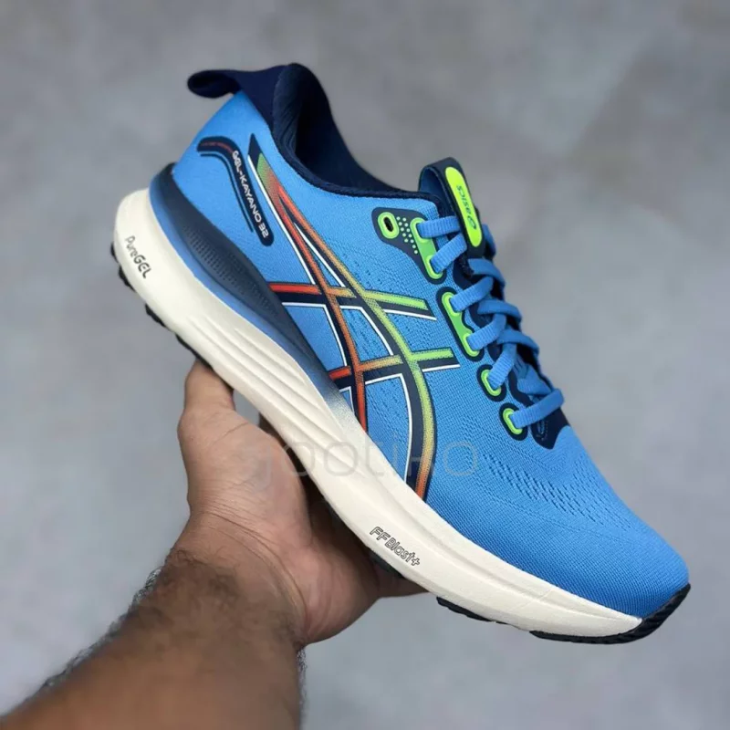 کفش ورزشی اسیکس ژل کایانو 32 آبی GEL-KAYANO 32 BLUE