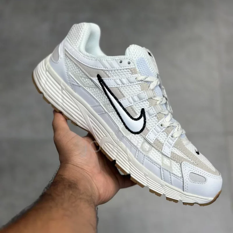 کفش نایک پی 6000 پریمیوم سامیت سفید Nike P-6000 Premium Summit White