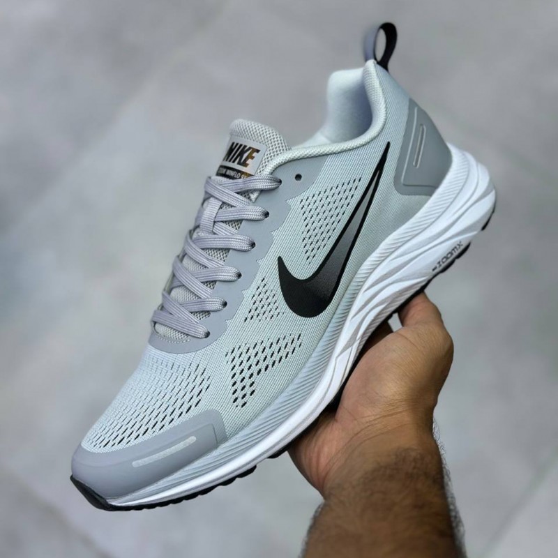 کفش نایک زوم وین فلو NIKE ZOOM WINFLO 9X طوسی