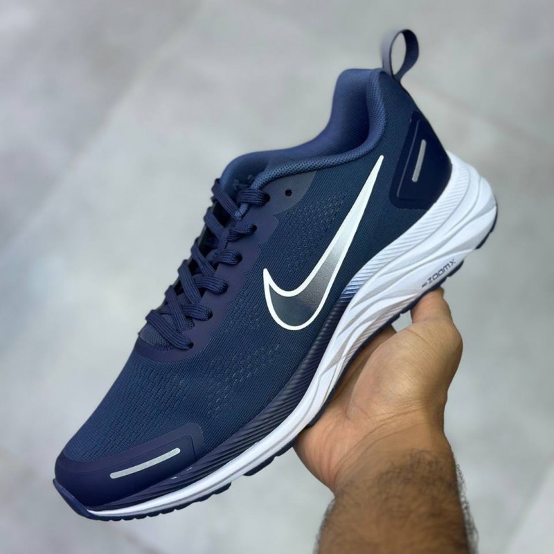کفش نایک زوم وین فلو NIKE ZOOM WINFLO 9X سرمه ای