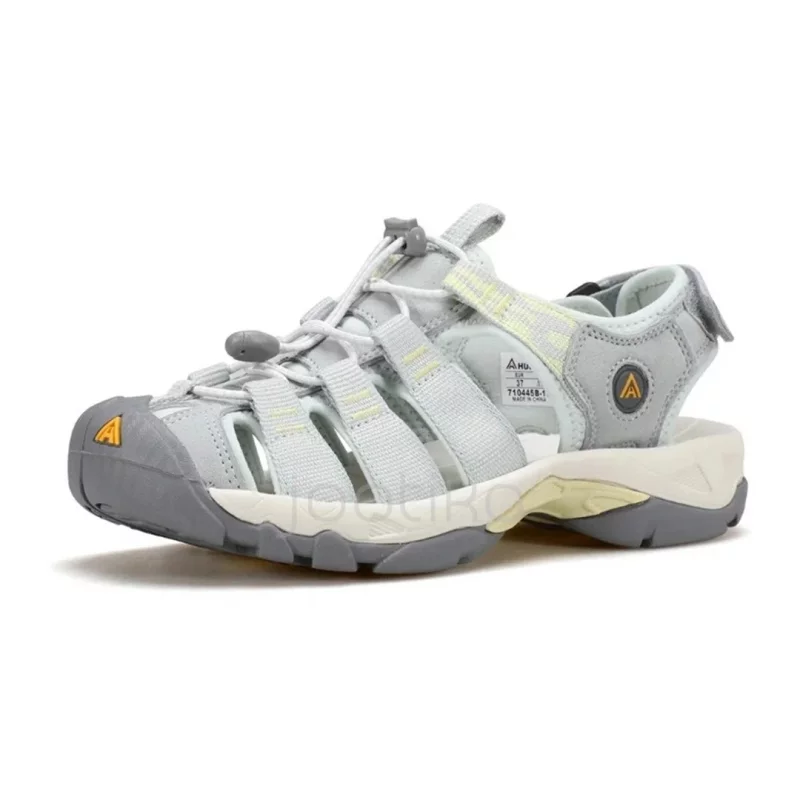 صندل طبیعت گردی هامتو طوسی روشن کرم مدل HUMTTO 710445B-17