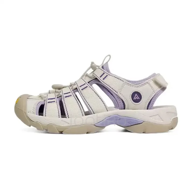 صندل طبیعت گردی هامتو کرم یاسی مدل HUMTTO 710445B-23