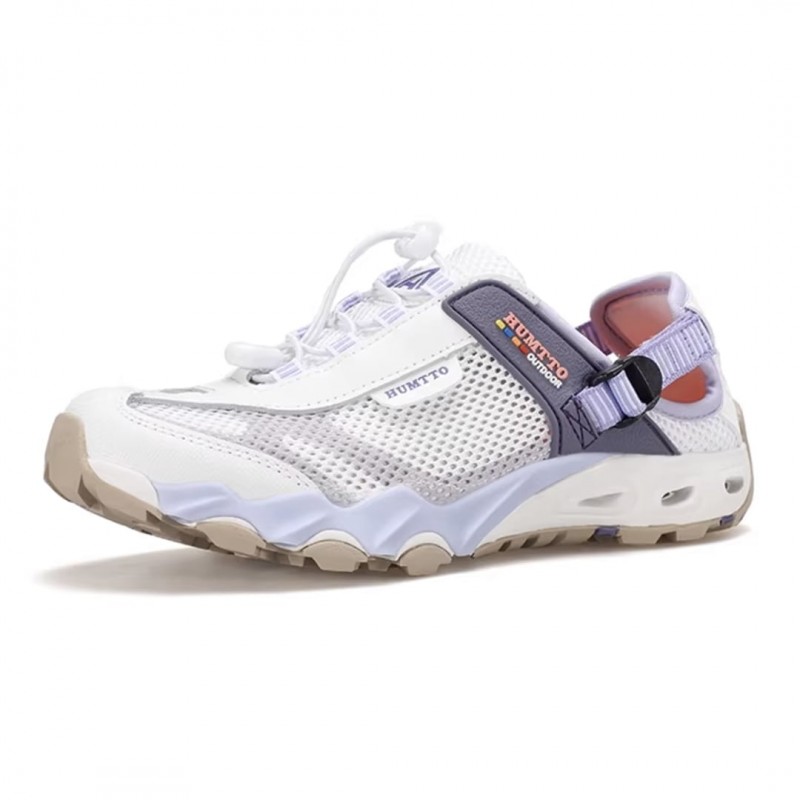 صندل آب نوردی هامتو سفید بنفش یاسی مدل HUMTTO HT2605-17