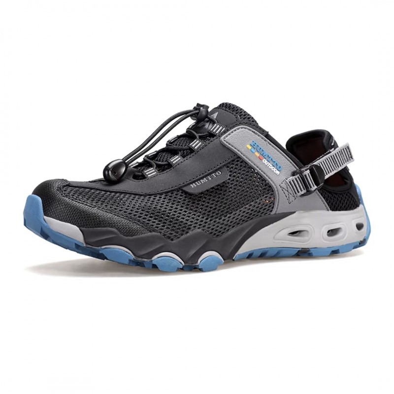 صندل آب نوردی هامتو مشکی طوسی آبی مدل HUMTTO HT1605-11