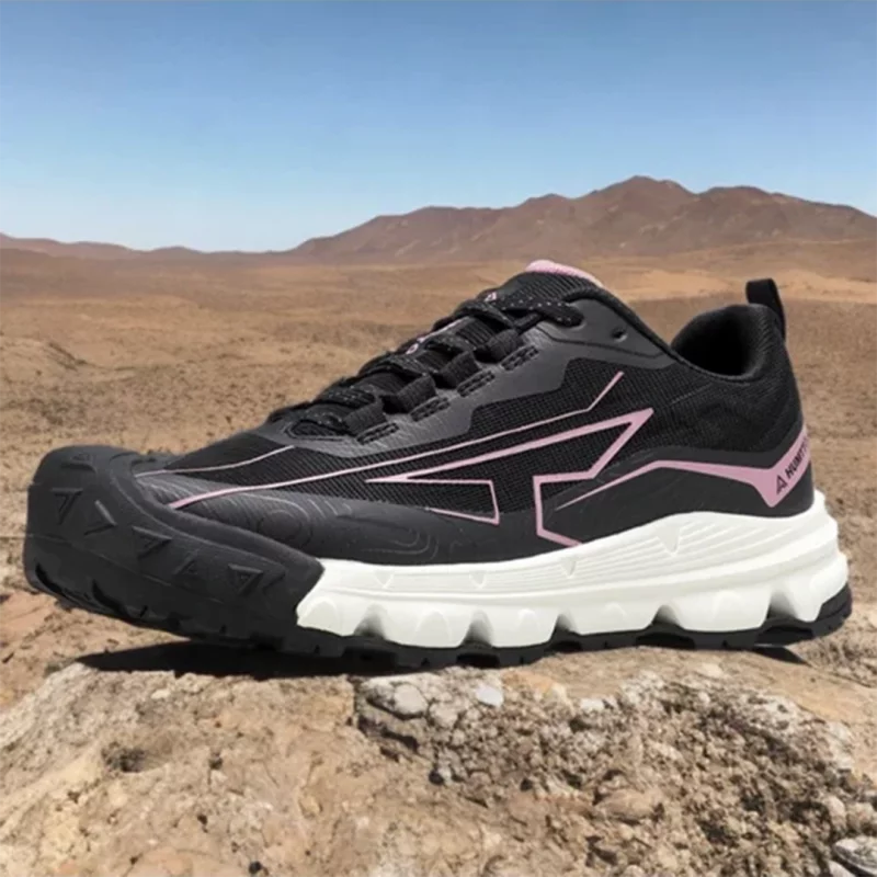 کفش پیاده روی هامتو مشکی صورتی مدل HUMTTO 360279B-1