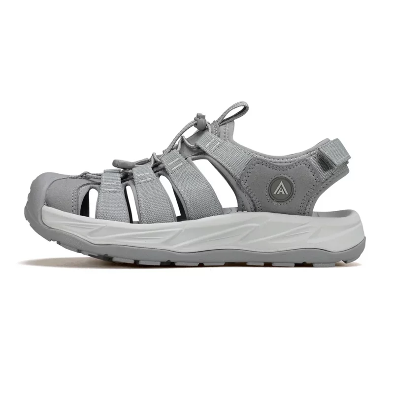 صندل طبیعت گردی هامتو طوسی مدل HUMTTO 760289B-6