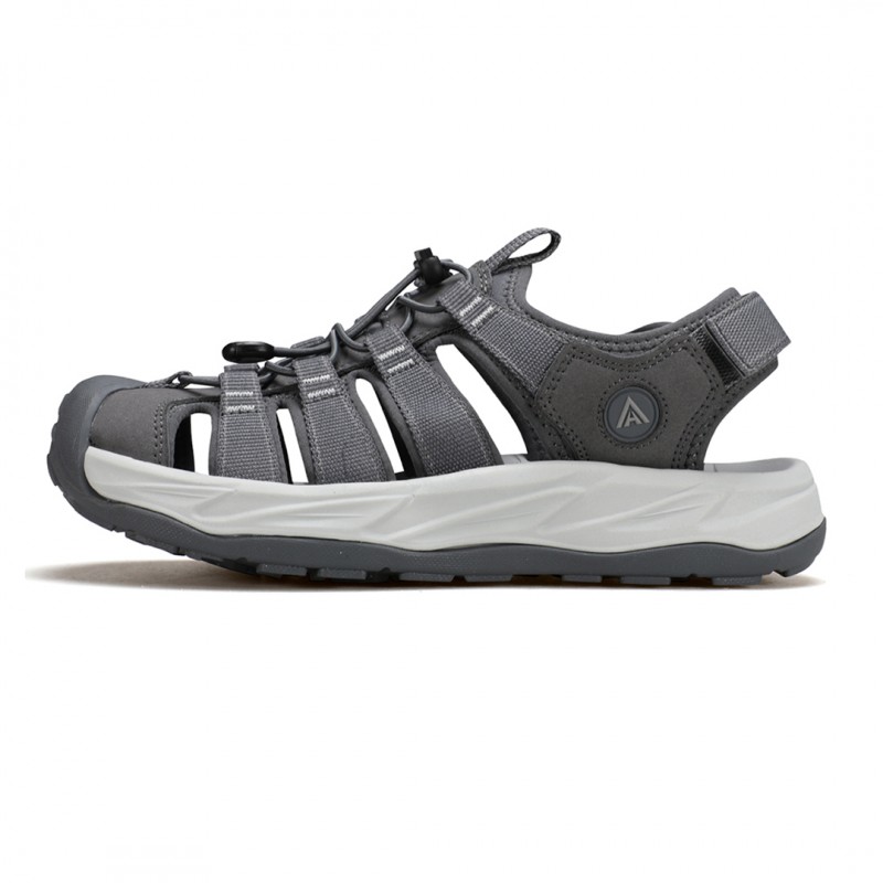 صندل طبیعت گردی هامتو طوسی مدل HUMTTO 760289A-2