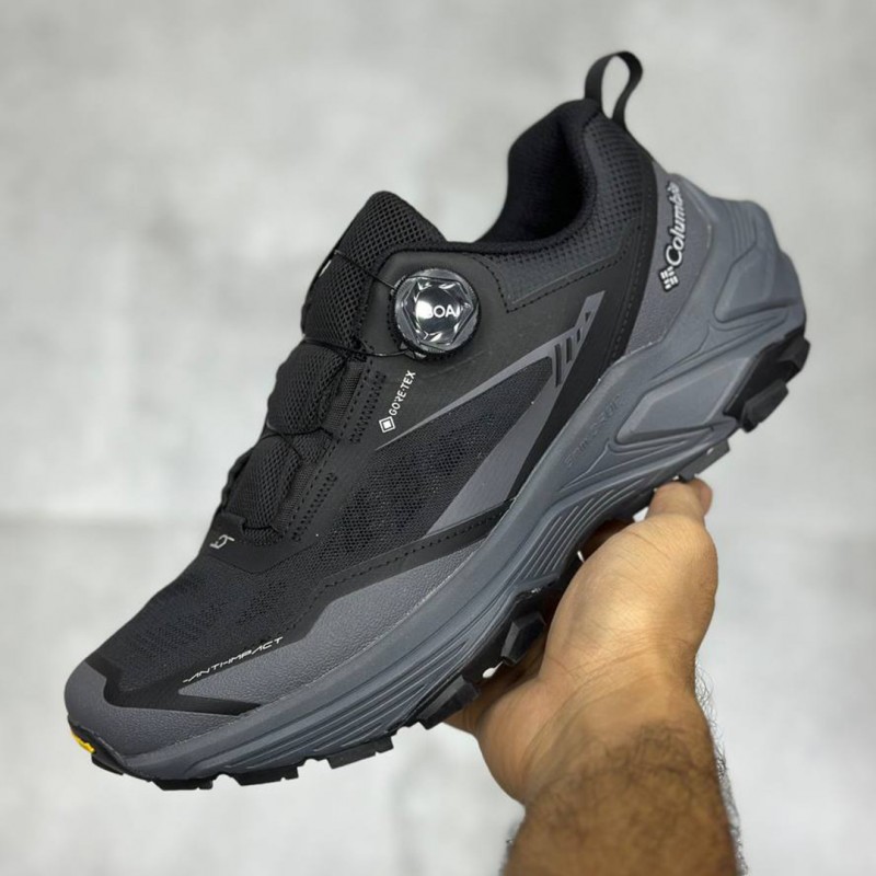 کفش کلمبیا تریل گورتکس مشکی طوسی Columbia GORE-TEX Trail BOA
