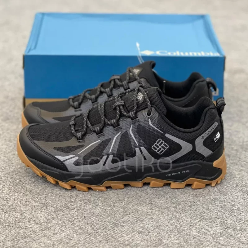 کفش مردانه کلمبیا پیک فریک مشکی خاکستری قهوه‌ای Columbia PEAKFREAK XCRSN II XCEL
