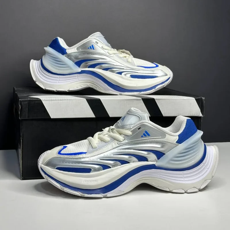 آدیداس ایکس ال جی متاویو آبی نقره‌ای سفید adidas XLG Metawave Silver Blue