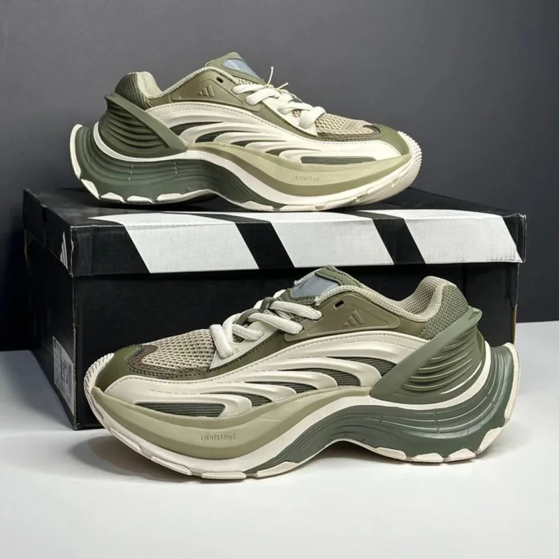آدیداس ایکس ال جی متاویو سبز زیتونی کرم adidas XLG Metawave Light Brown