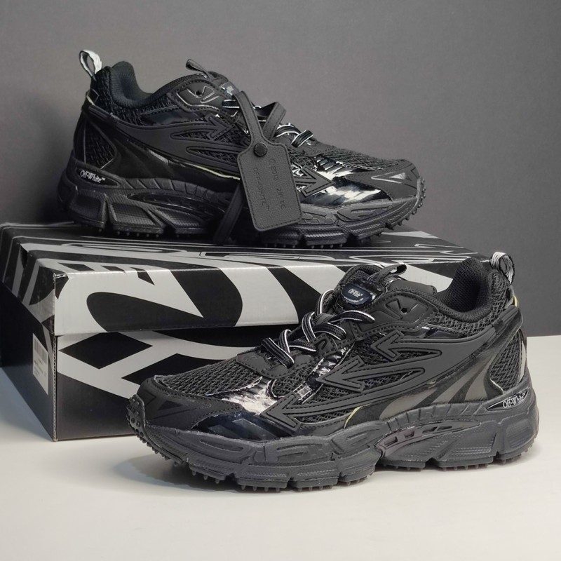 کفش آف‌وایت بی رایت بک مشکی OFF-WHITE Be Right Back Black