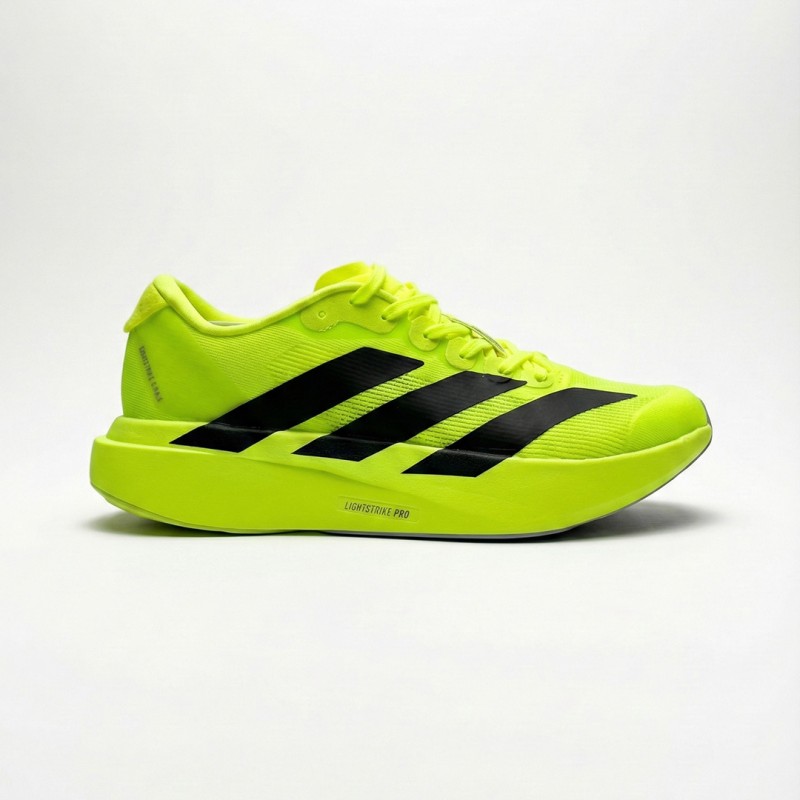 آدیداس آدیزیرو اوو اس ال سبز فسفری adidas Adizero Evo SL Lucid Lemon JR3416