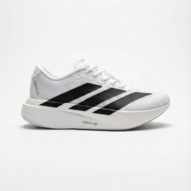 آدیداس آدیزیرو اوو اس ال سفید مشکی adidas Adizero Evo SL White Black JH6206