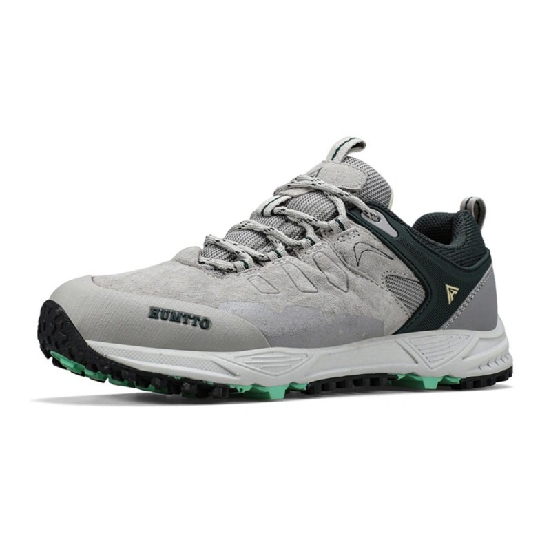 کفش پیاده روی هامتو طوسی سبز تیره مدل HUMTTO 350420B-2