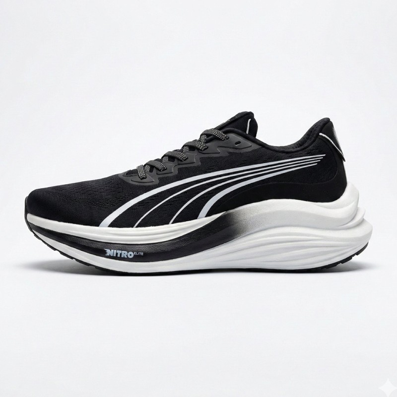 پوما مگ مکس نیترو مشکی سفید PUMA MagMax Nitro Black White 310088-01