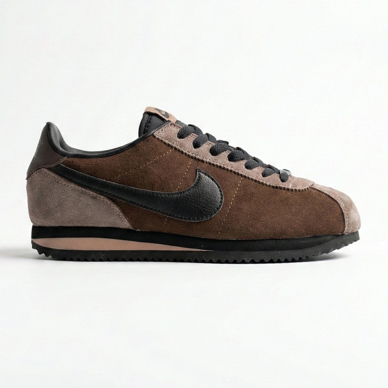 نایک کورتز قهوه‌ای مشکی ولوت Nike Cortez ’23 Velvet Brown FJ5180-200
