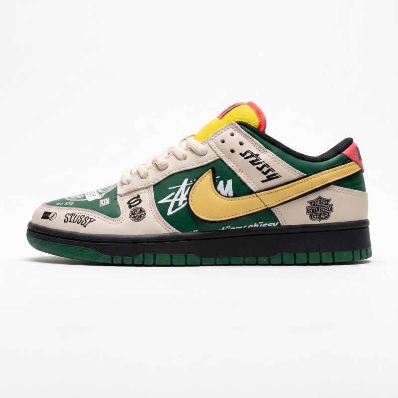 نایک دانک ایکس استاسی NIKE DUNK LOW X STUSSY