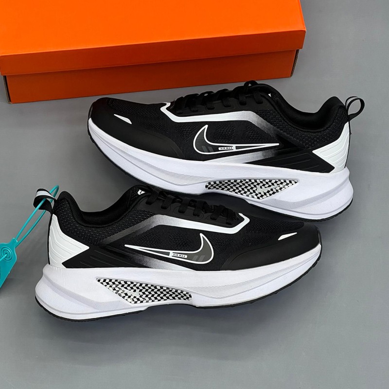 نایک وینفلو ایرمکس مشکی سفید Nike Winflo Air Max