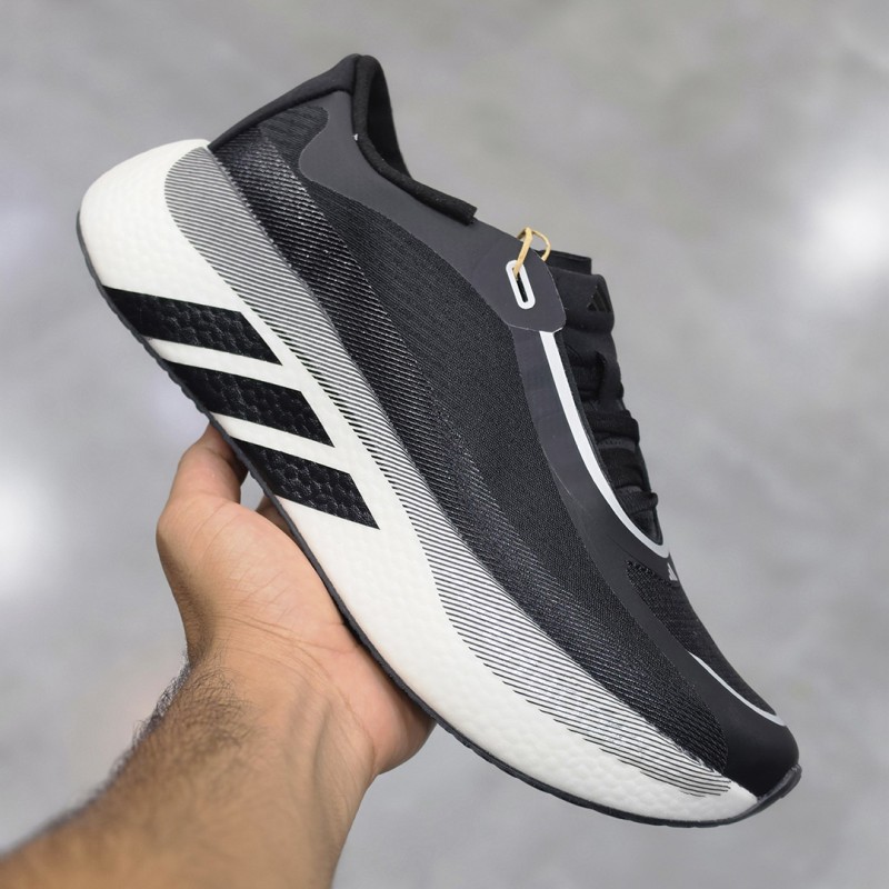 آدیداس هایپر بوست اج مشکی سفید adidas Hyper Boost Edge Black White