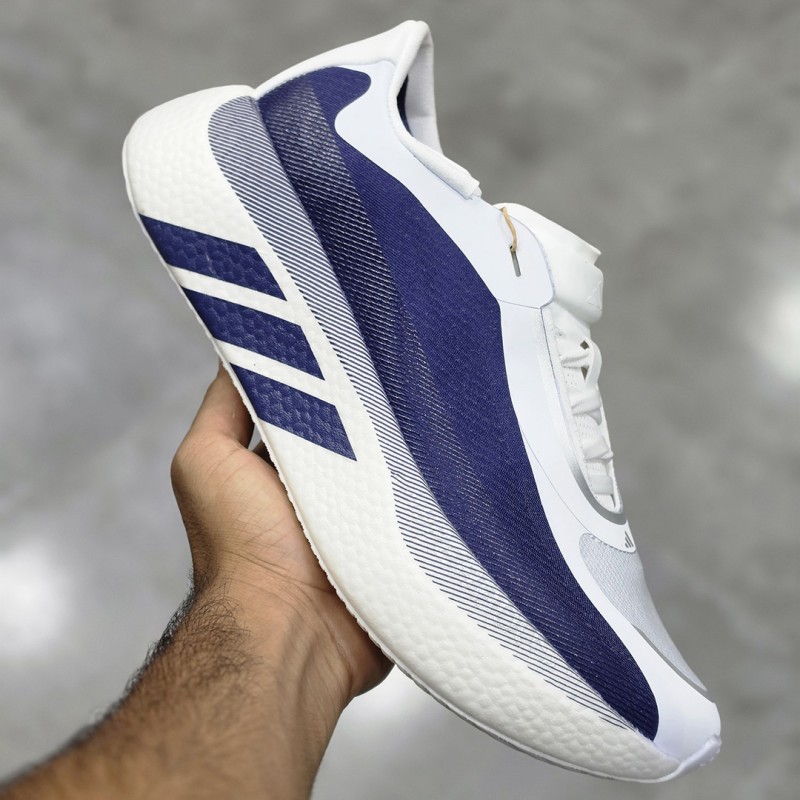 آدیداس هایپر بوست اج سفید سرمه‌ای adidas Hyper Boost Edge White EQT Blue KI1911