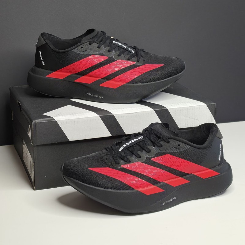 آدیداس آدیزیرو مرسدس ای‌ام‌جی adidas Adizero Evo SL Mercedes AMG Black Lucid Red KH8833