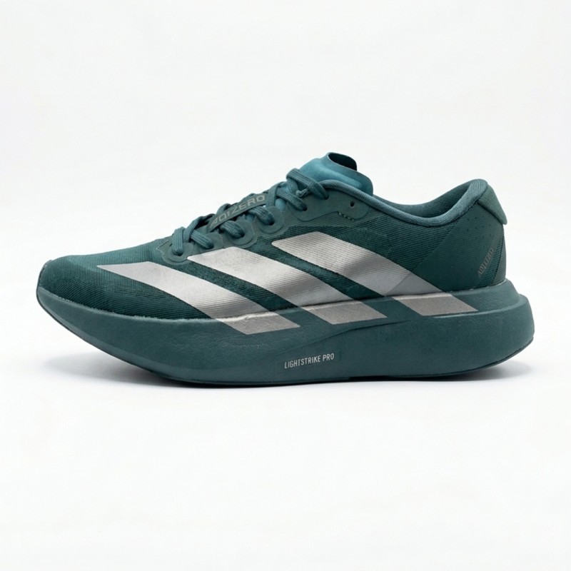آدیداس آدیزیرو سبز تیره نقره‌ای متالیک adidas Adizero Evo SL Aurora Ivy JQ4663