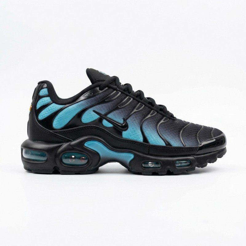 نایک تی ان ایرمکس پلاس مشکی آبی فیروزه‌ای Nike TN Air Max Plus