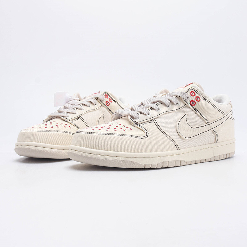نایک دانک لایت اوروود براون ساشیکو Nike Dunk Light Orewood Brown Sashiko